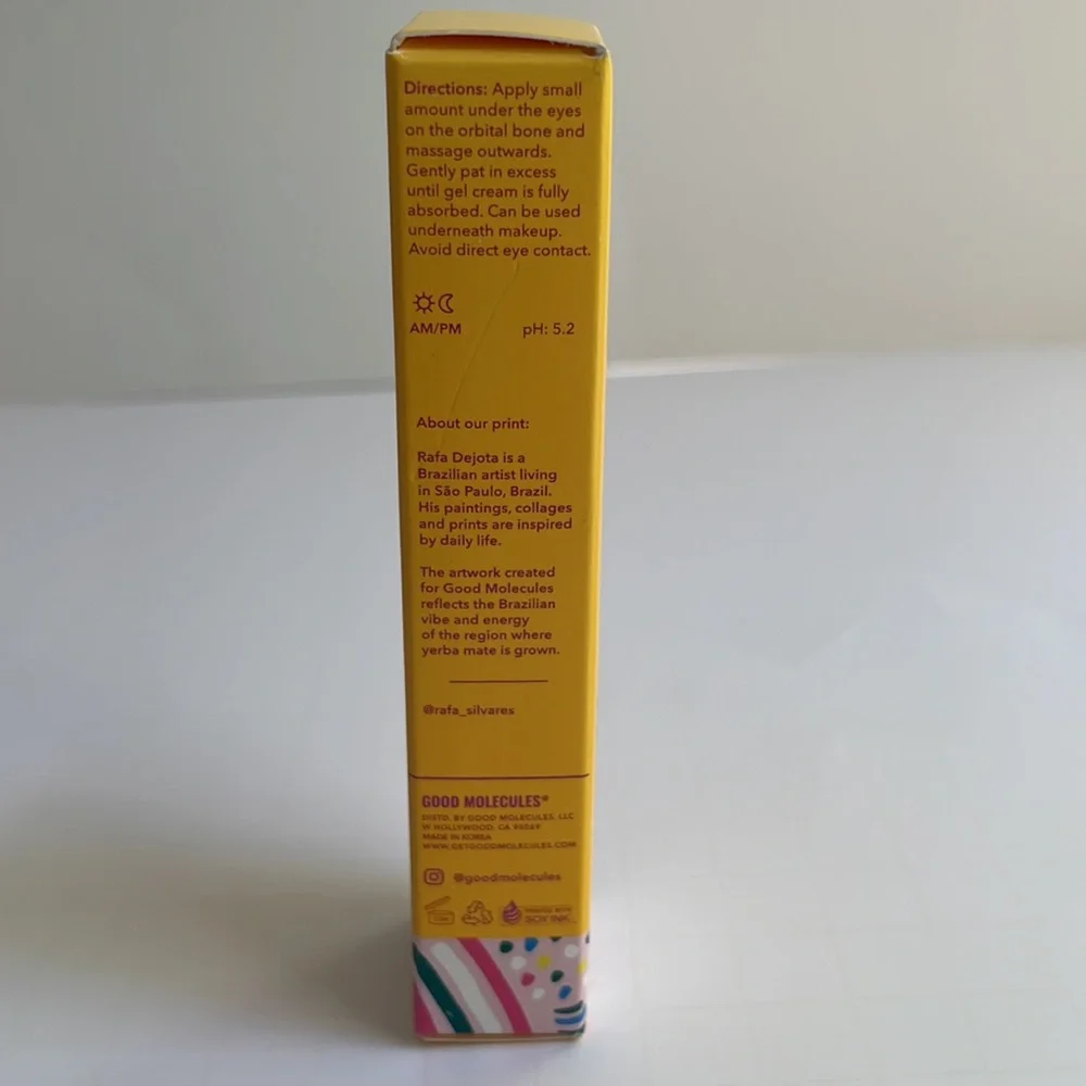 Good Molecules   Yerba Mate Wake Up Eye Gel